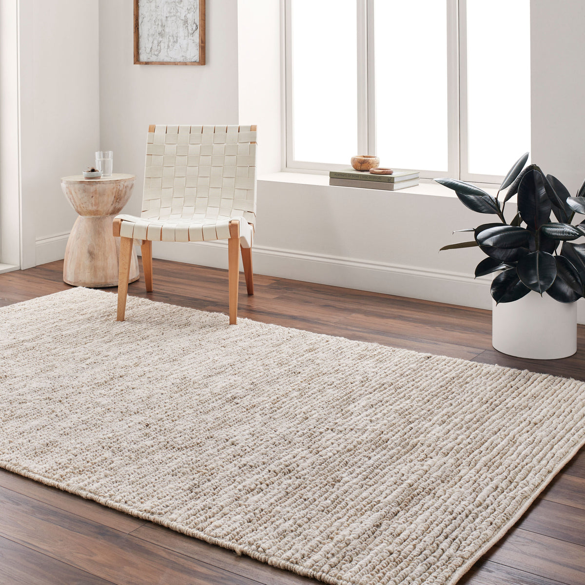 Continental Jute Rug - Ivory – Kleur Design