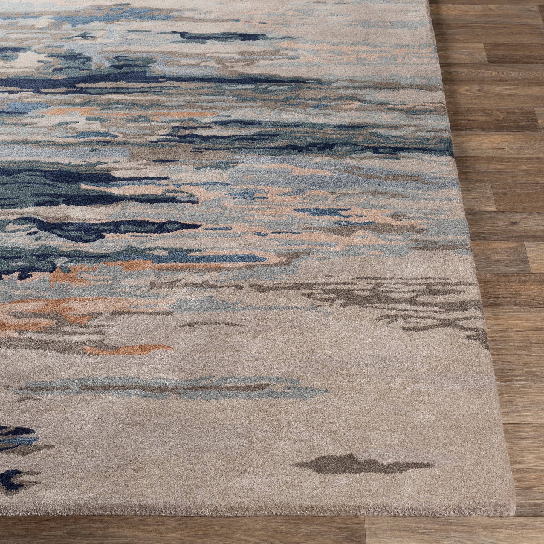 Ink Blue Rugs Kavita Rug - Ink Blue – Kleur Design